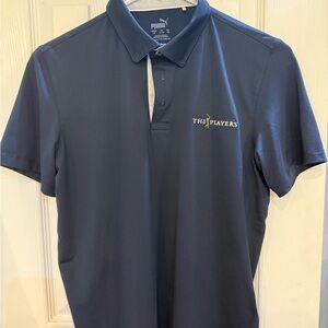 Puma Boys Dark Blue Polo Shirt